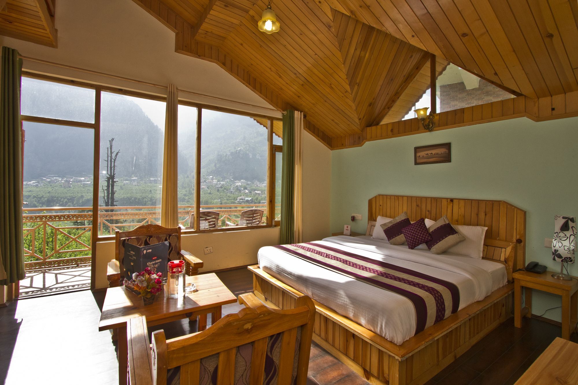 Hotel Mountain Face Manāli Dış mekan fotoğraf